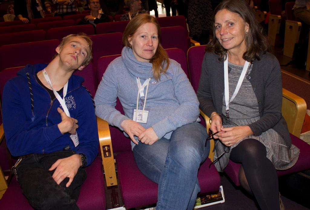 Carl Boström, Uppsala, till vänster, och Susanne Sandström, Järpen, i mitten, ingår båda i CPUPs medverkanderåd.