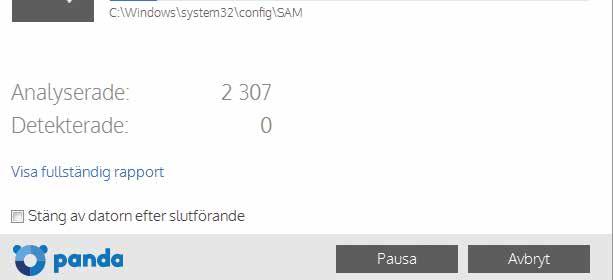 se/fordelszonen Börja jaga virus i datorn Panda Free Antivirus är enkelt eftersom programmet bara innehåller de mest nödvändiga funktionerna för att hitta,