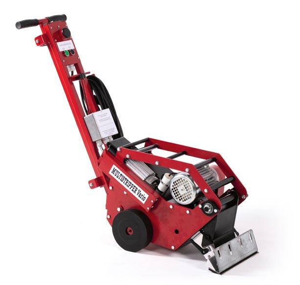 NYHET! Multistripper Vario NG Multistripper Vario har blivit ännu bättre 2019 års modell av Multi Vario har utrustats med ställbar bladvinkel.