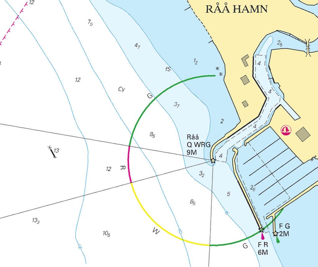 13 Nr 356 Sweden. The Sound. Borstahusen - Ven. Cable and cable landing beacons withdrawn. Cable between Borstahusen and Ven and belonging cable landing beacons have been withdrawn.