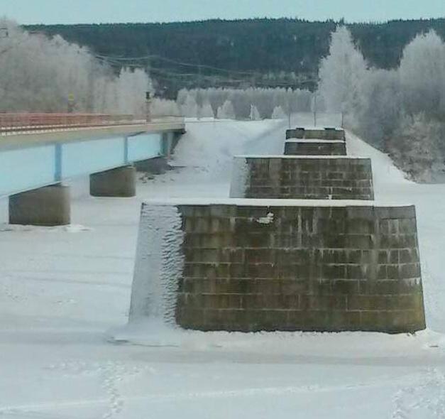 GC-väg och bro över Vindelälven, Vännäsby Vännäs kommun,