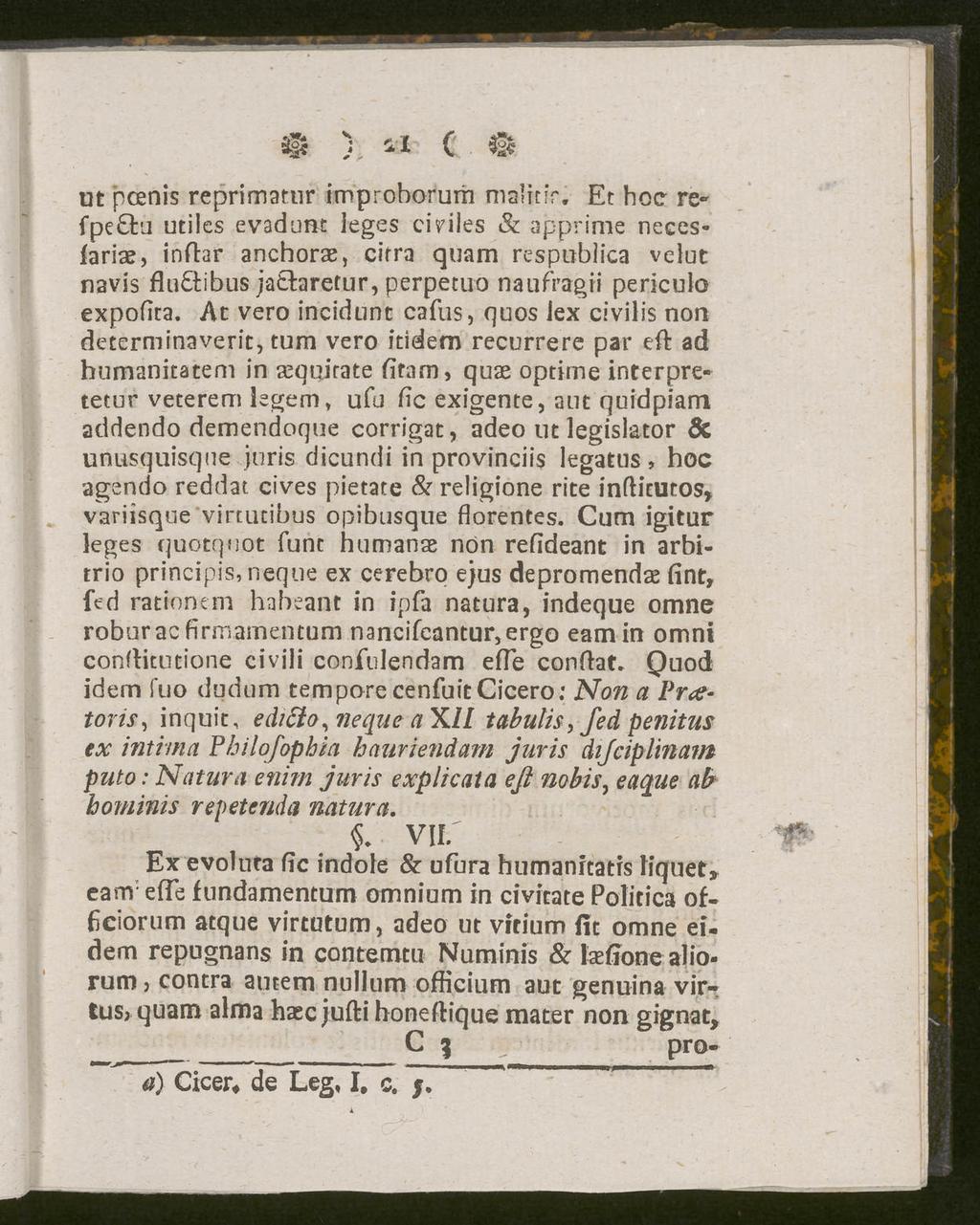 i? 5 ii C ut pcenis reprimatnr improborum ma'itfr.