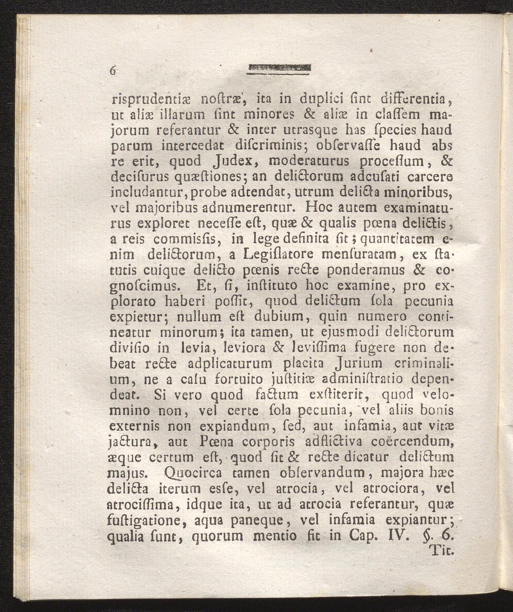 risprudentias noftrse, ita in duplici fint diffcrenda, ut aliae illarum fint minores & alias in c!