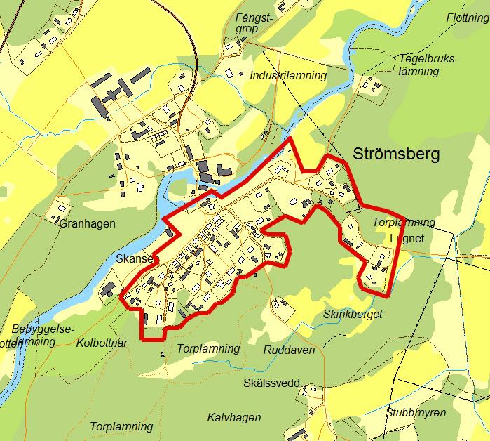 DETALJPLAN FÖR Fastigheterna Domarbo 1:4 och 1:12, del av Strömsbergs bruk 2:1, Strömsbergs bruk 2:2 2:19, 2:22 2:44, 2:46, 2:47, 2:49, 2:50 samt del av