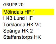 ? Vi ställer upp med 3 lag, nivåindelade Lagen är låsta, mao får man inte flytta spelare mellan lagen när man väl representerat ett lag. Alla kommer få vara med.