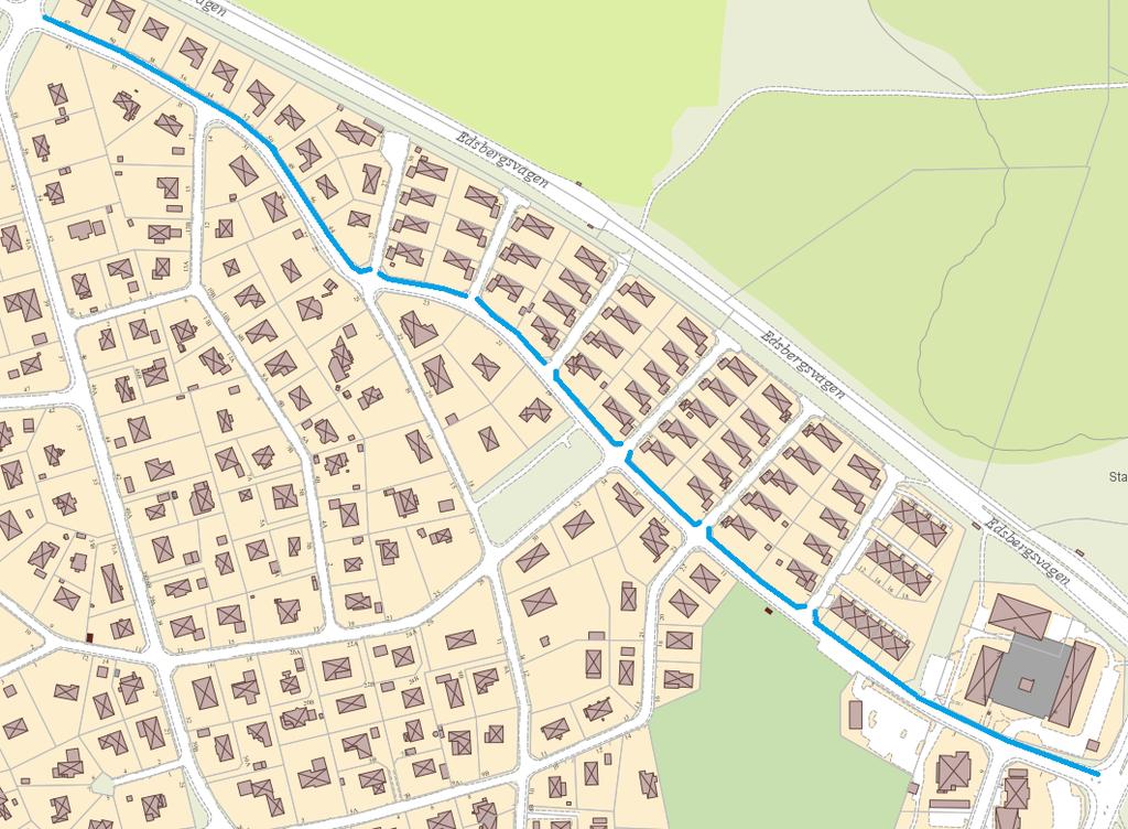 1.5 Sätraängsvägen etapp 3 Hastigheterna utmed Sätraängsvägen har efter mätningar visat sig vara generellt höga.