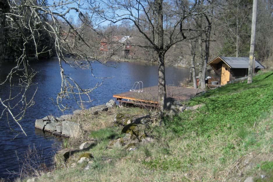 Lyckebyån, Klippkvarnen/von Dahns kvarn Ytterligare en kvarn fanns tidigare i Strågeryd, den