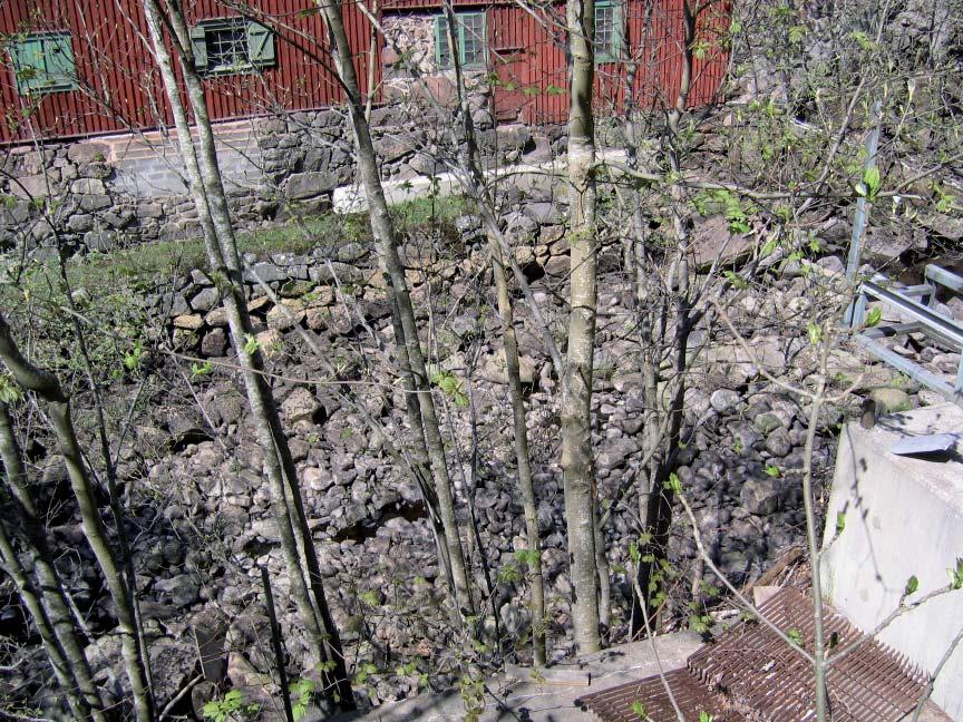Lyckebyån, Mölletorps kvarn Kvarn på 1800-tals kartor, men den