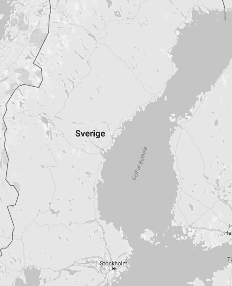 I figur 5.4 presenteras en övergripande bild över de studerade efterbehandlingsområdenas och massabrukens geografiska lägen (Magnus Filipsson; Boliden, 2017).