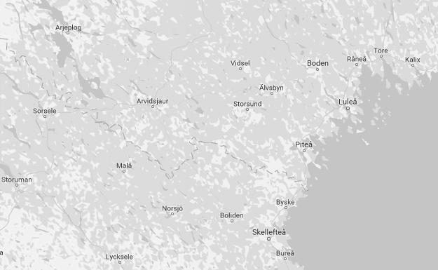 I figur 5.5 och 5.6 visas närmare hur efterbehandlingsområdena och massabruken ligger i förhållande till varandra samt storleken på respektive område i hektar (Magnus Filipsson; Boliden, 2017).