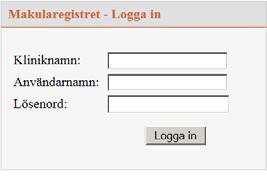 Om du vill ansöka om fler inloggningar, till annan klinik eller annat register klicka på knappen + Lägg till Login.