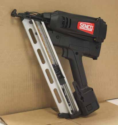 Till skillnad mot Hitachi NT50 skjuter denna maskin lite grövre dyckert. Är ergonomiskt en kopia av Hitachis NT50GS när det gäller grepp mm.