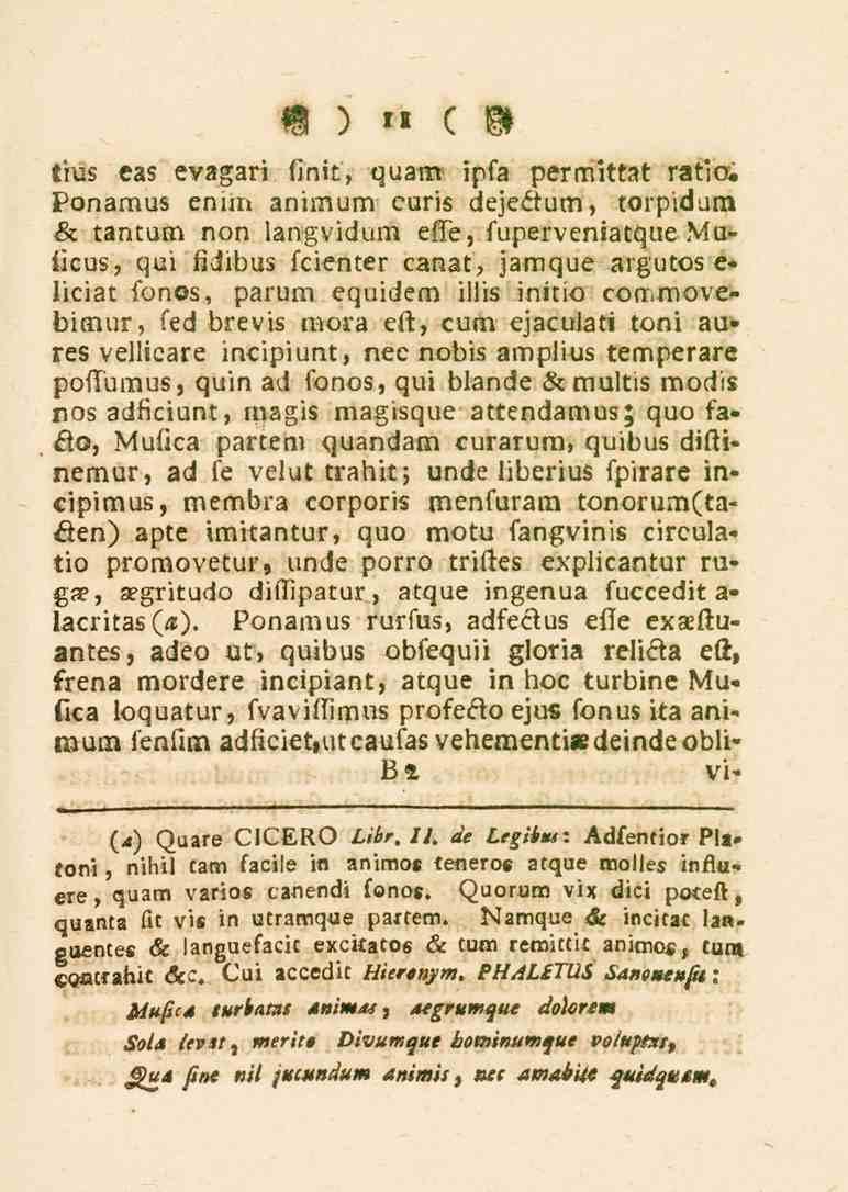 11 trus eas evagari finit, quam ipfa permittat ratio.