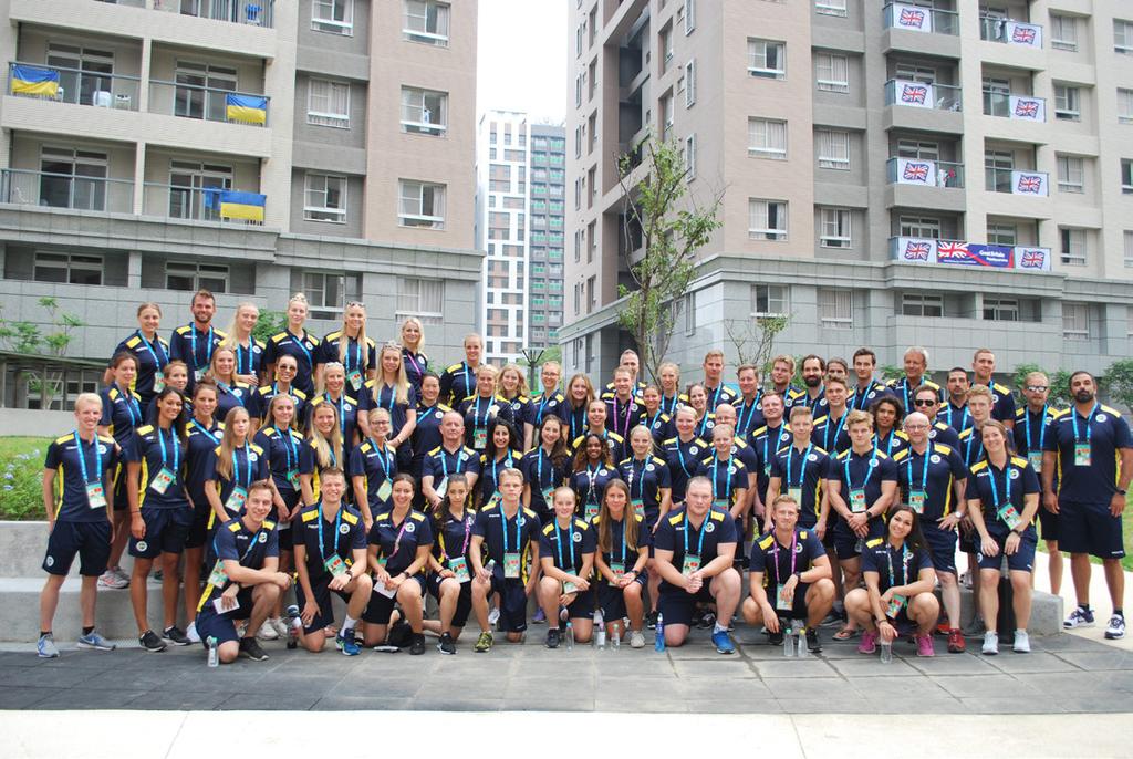 Internationellt deltagande under året Sommaruniversiaden, 19-30 augusti 2017, Taipei, Taiwan