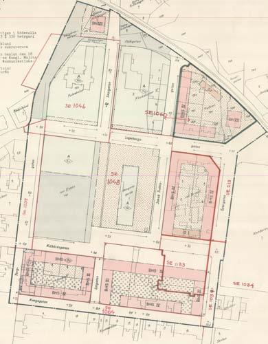 Detaljplanen består av: Plankarta med planbestämmelser i skala 1:500 A2 format Till detaljplanen hör följande handlingar [X]