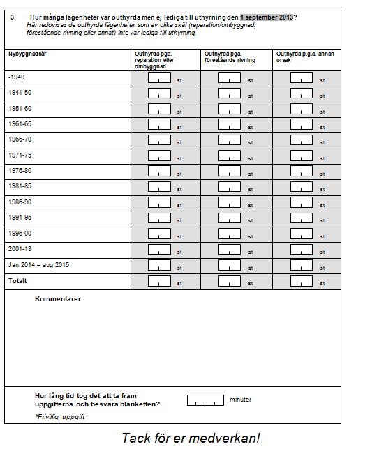 BO0303 17(17) Frågeformulär allmännyttiga