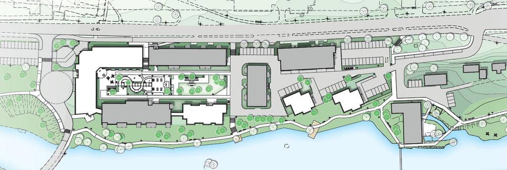 12 (21) Inom området Karlslund planeras en om- ny- och tillbyggnation av det befintliga vårdboendet.