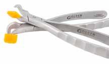 PHYSICS FORCEPS tängerna alla talar om Sätt tångens klo lingualt, djupt gingivalt.