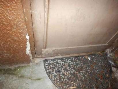 Dörrar Dörrar, fönster och träkonstruktioner är i behov av