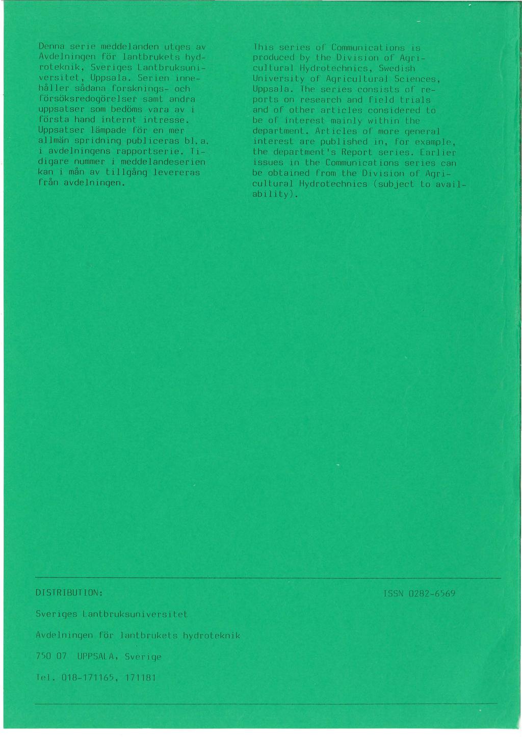 DerHw SP r J p IIlpddc l 8nd('n u l ljc~;,iv Avc!colniIH]C'f) för lalllbrukel~; hycl roleklllk, ~veriges l anlbruksullivc'rs!l('i, Uppsal,1.