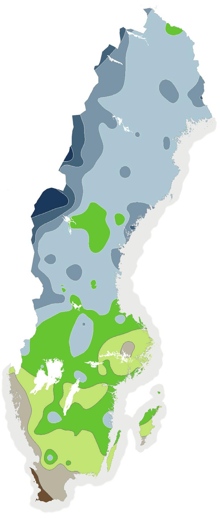 Snözoner och dimensioneringstabeller När snölasten för ett tak ska beräknas utgår man från den maximala sannolika snömängden på marken i aktuellt område, enligt Boverkets konstruktionsregler (EKS).