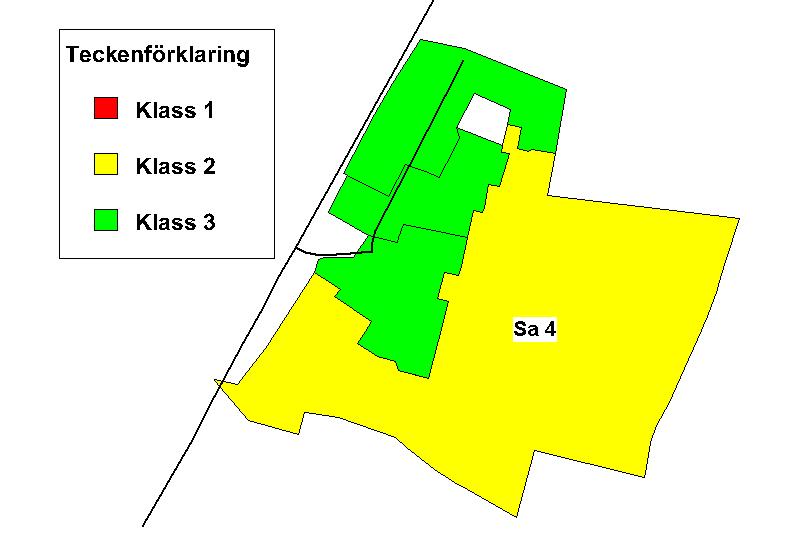 föroreningsmängder förs ut i Emån, att retentionen är måttlig, samt att Emån har stort natur- och rekreationsvärde. B 3 är det dagvattenområde som har hamnat i klass 2 (se tabell 19).