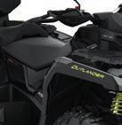 teknik OUTLANDER XT 650 T STIL, KOMFORT OCH KAPACIITET PÅ