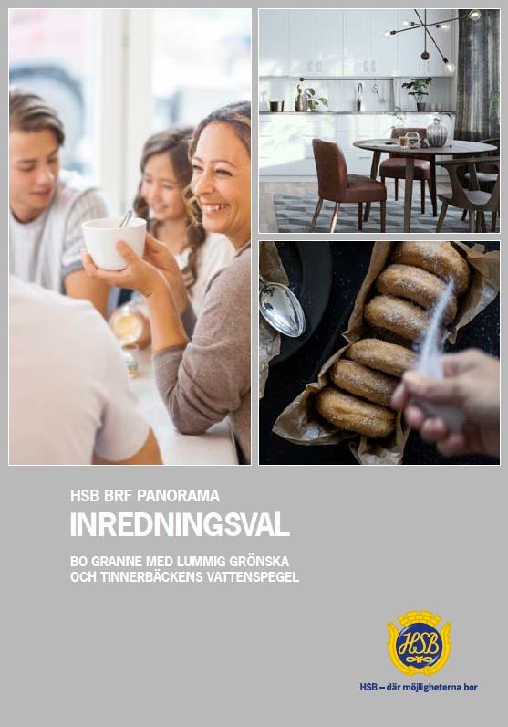 INREDNING OCH TILLVAL Ny inredningsbroschyr Artiklar kan