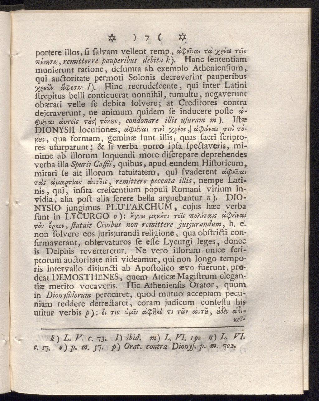 ) 7 ( portere illos,fi falvam vellent remp., cc(pe7iut rd rots nsvr\riv^remitterrepauperibus dsbita k).