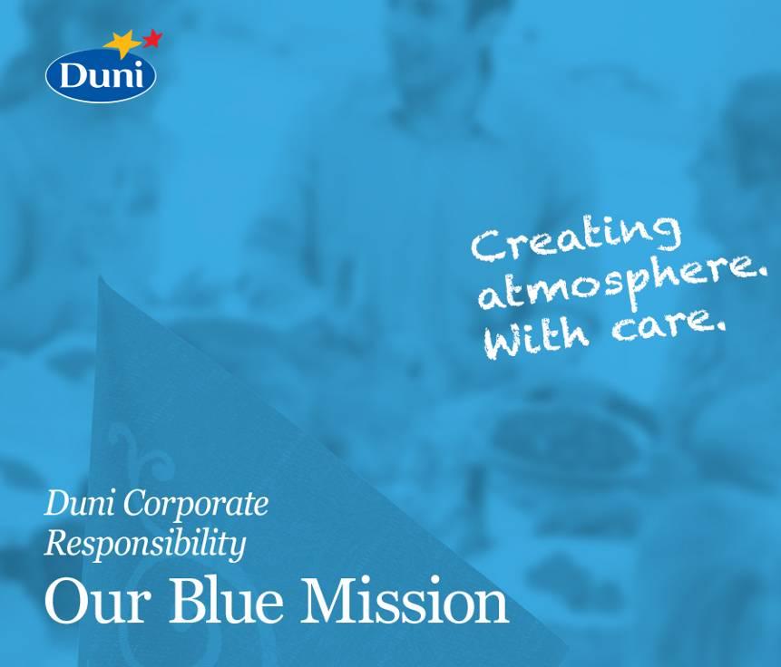 Our Blue Mission Corporate Responsibility Skapa atmosfär.