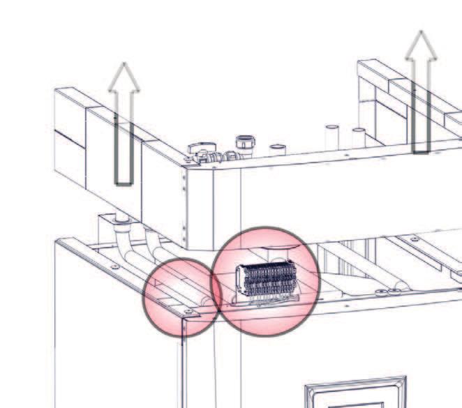 6.1 Översikt grundinstallation el Vid grundinstallation ingår: 1 st värmesystem 1 st värmepump i CTC EcoAir 400-, 500- eller 600-serien 1 st värmesystem 1 st värmepump i CTC EcoPart 400 serien Vid