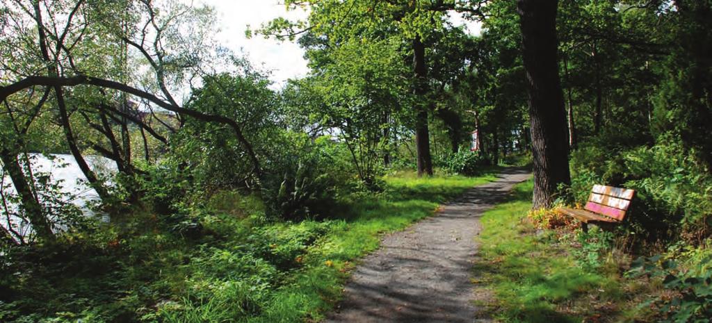 utsikten röjs fram Stråk och platser rustas upp broparken broparken rustas upp, se förslag på sidan 6.