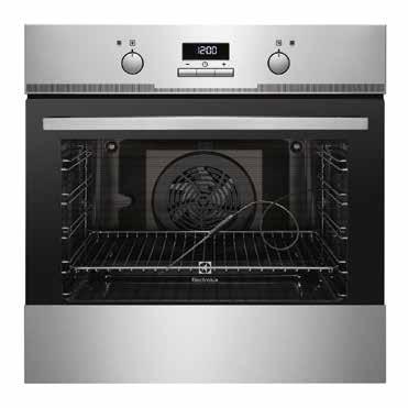 KÖK INBYGGNADSUGN KÖK INBYGGNADSUGN LEVERANTÖR: ELECTROLUX LEVERANTÖR: ELECTROLUX PLACERING UNDER INBYGGNADSHÄLL ELLER I HÖGSKÅP Av lägenhetsritningen framgår det om inbyggnadsugnen är placerad under