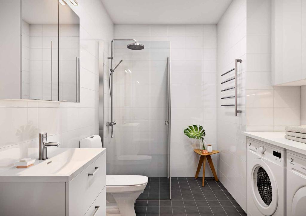 BADRUM Från ett funktionellt utrymme för personlig hygien och tvätt till en skönt avslappnad miljö för återhämtning och egen tid. Badrummet har gjort en tidsresa som heter duga.