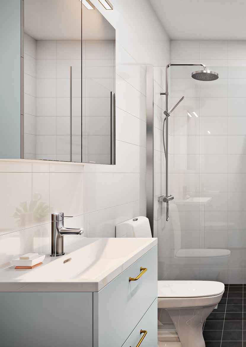 BAD, WC/DUSCH, WC TVÄTTSTÄLLSBLANDARE LEVERANTÖR: TAPWELL RT 071 / 74400 Höjd: 158 mm Piphöjd: 72 mm OM DU HAR BÅDE BAD OCH WC/DUSCH ELLER WC