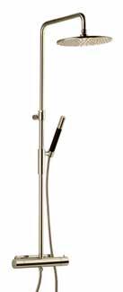 WC/DUSCH TAKDUSCH SET LEVERANTÖR: TAPWELL TVM 7200-160 Termostatstyrd blandare med takdusch set 160 cc