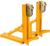 B69-6324 Fatlyft FAS-40 H-1 för 1 stående plåtfat, förzinkad 1200 x 580 mm 400 kg 14693:-