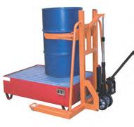 plastfat 350 kg 38766:- TRA54140 Fatlyft med tiltfunktion, för plåtfat 350 kg 10800:- DTLC45 Fatkärra med
