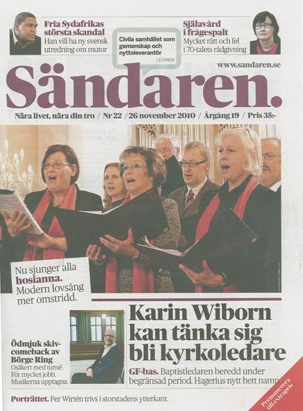 Sändaren har en egen nyhetsvärdering och blandar frimodigt stora frågor om tro, politik och ekonomi med mänskliga möten.