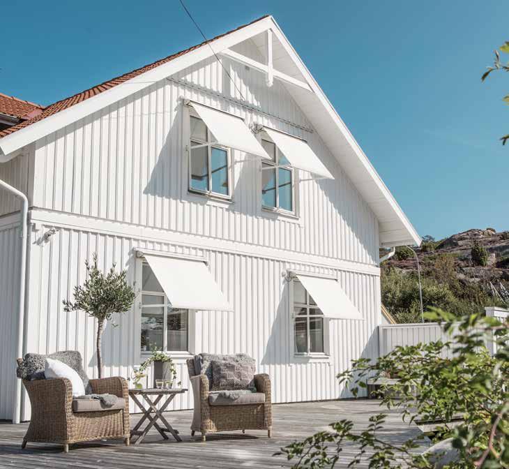FÖNSTERMARKISER Design 15 EN PRAKTISK DETALJ SOM