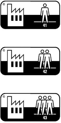 Rätt golv på rätt plats I det internationellt accepterade systemet med bruksklasser för golv anges med enkla standardiserade symboler vilken miljö och vilken grad av