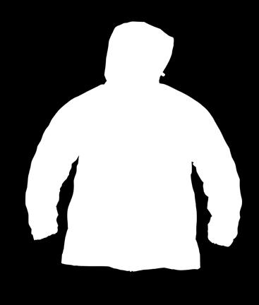 vattensäkra dragkedjor Kan tvättas i 40 C 100% Polyester microfleece, 320g/m² Färg: Svart Foder 100%