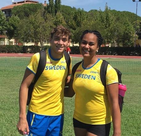 JEM 19-år, 20-23 juli, Italien Grosetto Vid EM tävlingarna för 19 åringar som genomfördes i Grosetto, Italien var våra representanter Armand Duplantis och Vanessa Kamga.