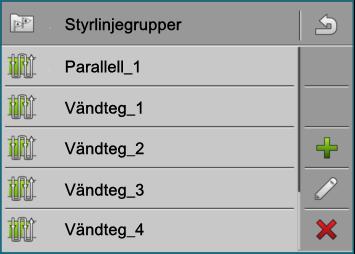 Parallellkörning TRACK-Leader Använda styrlinjer för parallellkörning 6 Funktionssätt Om en fältgräns visas på bildskärmen i TRACK-Leader kan systemet skapa styrlinjer automatiskt.