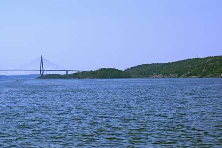 8 Bohusläns museum 2007:63 Figur 4. Översikt med Sunningebergen strax öster om Uddevallabron.