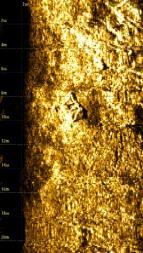 Dokumenterat med scanning sonar. Ind_06 Objekt 7 x 2 m 2 57 42 08.59 011 56 55.50 57.702386 11.