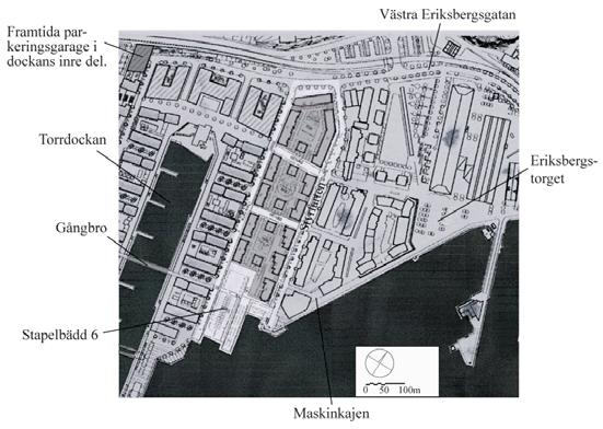 4/10 Service Ca 150 m öster om planområdet ligger Eriksbergstorget med ett flertal butiker, bland annat livsmedelsbutik, samt caféer, restauranger, hotell- och konferensanläggning.