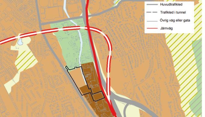 7. Övergripande förutsättningar 7.1 Kommunal planering 7.1.1 Översiktsplan Göteborg Stads översiktsplan antogs av Kommunfullmäktige 2009.