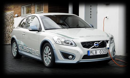 Volvo C30 el Batterikapacitet Volvo C30 Electric El 15 g/km 4 g/km 63 g/km 1,5 kwh/mil 23 kwh 16