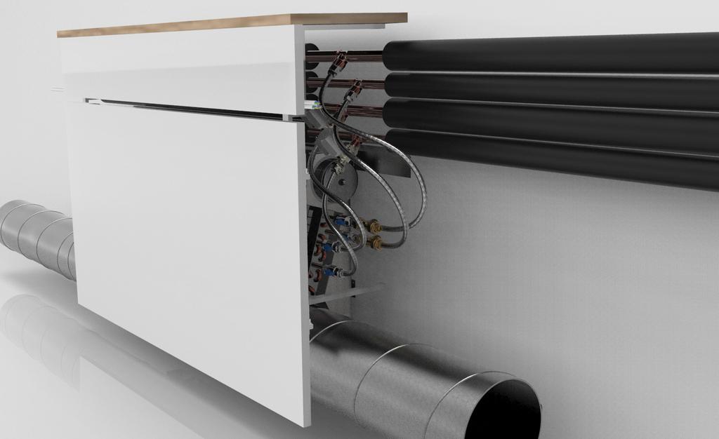 push-fit DN Dimensionering Vid användandet av InventiAir-tekniken åtgår en avsevärd mindre mängd tillförd energi till